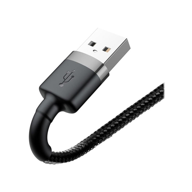 Baseus Cafule Lightning Braided Cable 1M - Black