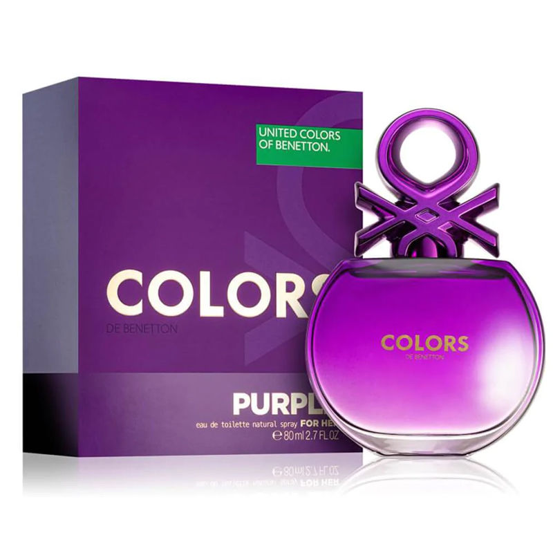 Benetton Colors Purple EDT 80ml for Women