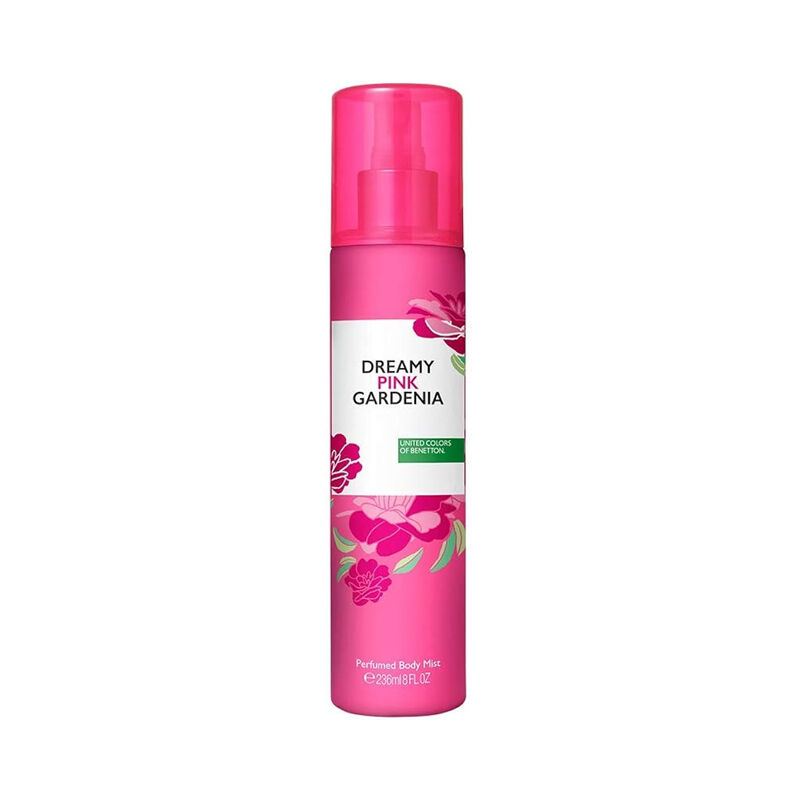 Benetton Dreamy Pink Gardenia 236ML Body Mist For Women