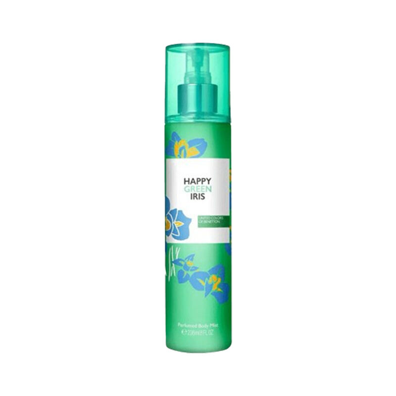 Benetton Happy Green Iris 236ML Body Mist For Women