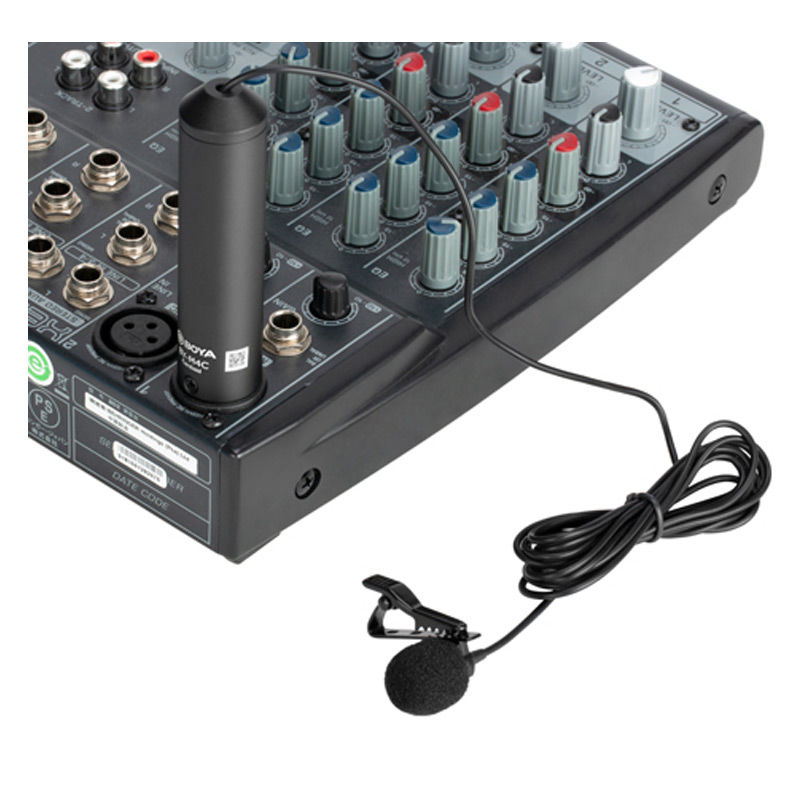 BOYA BY-M4C Professional XLR Connector Lavalier Microphone