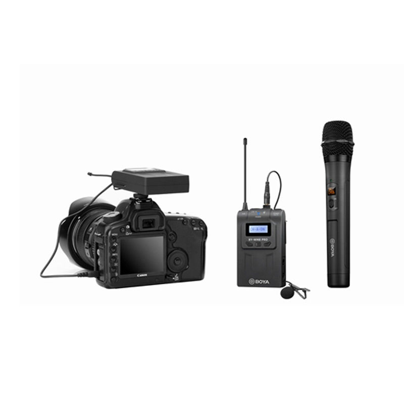 BOYA BY-WM8 Pro-K4 UHF Dual-Channel Wireless Microphone System