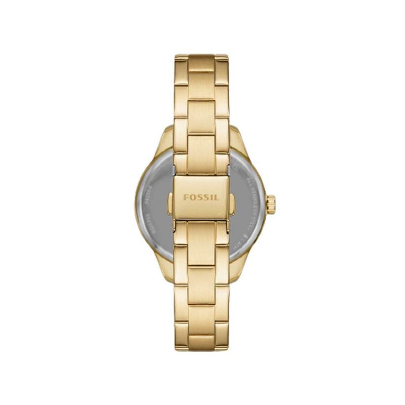 Fossil BQ3755 Rye Automatic Gold-Tone Stainless Steel Women’s Watch