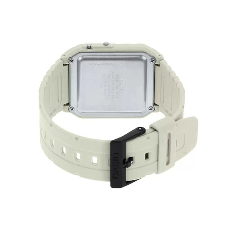 Casio Vintage CA-53WF-8BDF Calculator White Digital Unisex Watch