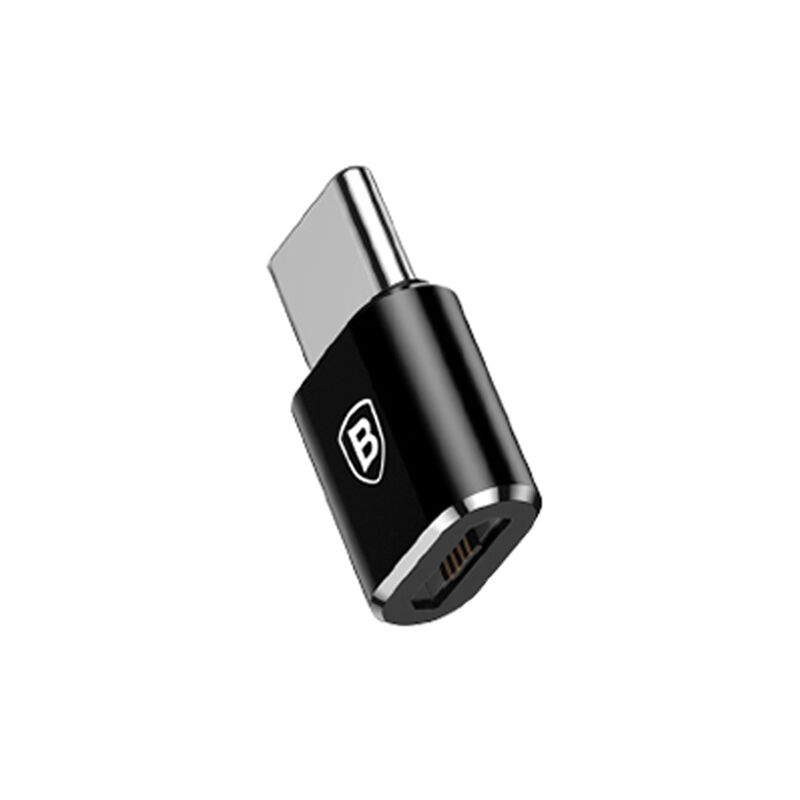 Baseus CAMOTG-01 Female to Type-C Male Adapter - Black