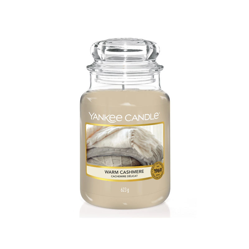 YANKEE CANDLE Classic Medium Jar Warm Cashmere