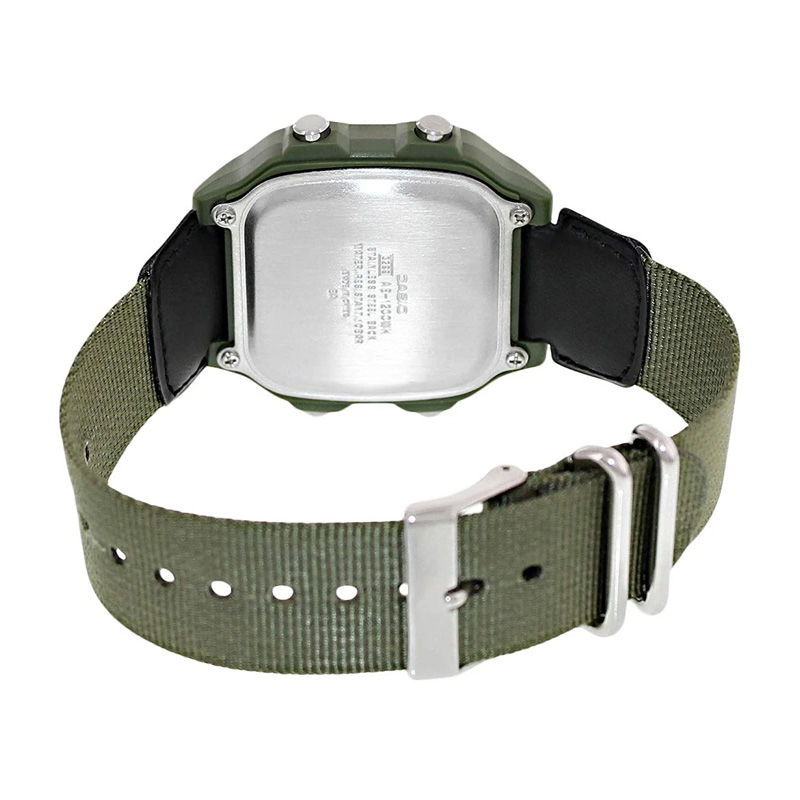 Casio AE-1200WHB-3BVDF World Time Fiber Belt Men's Watch