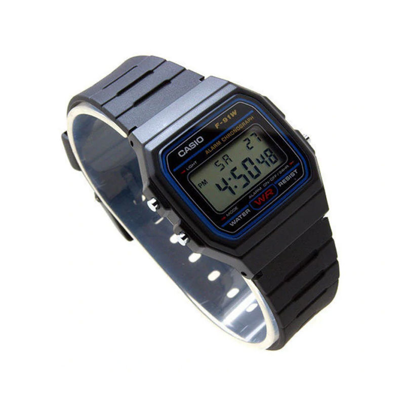 Casio F-91W-1DG Classic Retro Digital Fiber Belt Men’s Watch