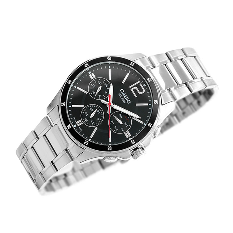 Casio MTP-1374D-1AVDF Stainless Steel Watch for Men