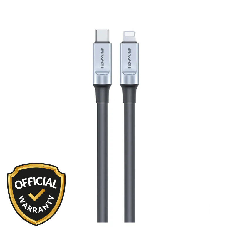 Awei CL-225L Type-C to Lightning Smart Fast Charging Cable