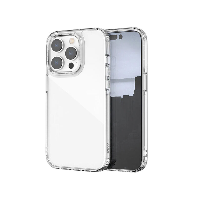 X-Doria Defense ClearVue Translucent Crystal Clear Shock Absorbing Back Cover for iPhone 14 Pro Max