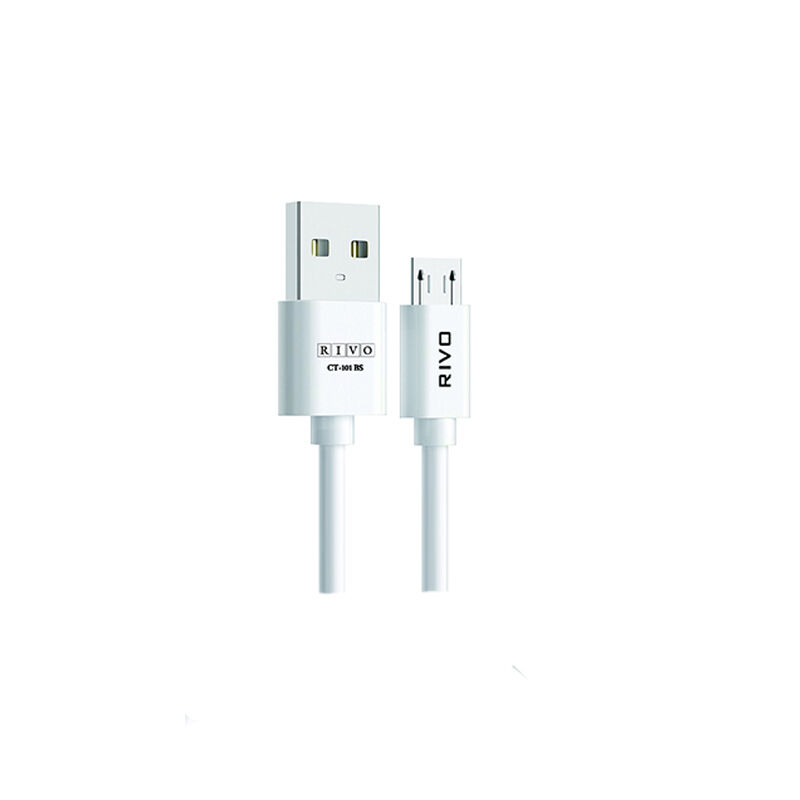 Rivo 18W USB to Micro-B Fast Charging Data Cable (CT-101 BS) – White