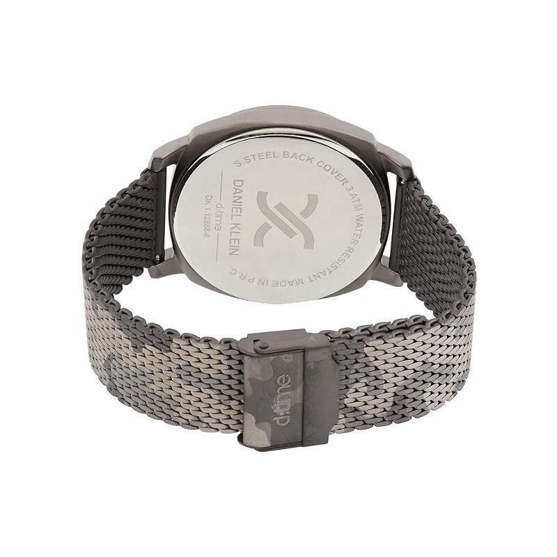 Daniel Klein D-Time Digital Stainless Steel Men's Watch (DK.1.12888-6)