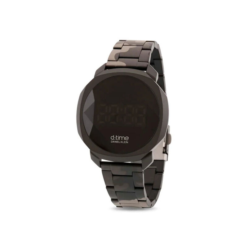 Daniel Klein D-Time Digital Stainless Steel Men's Watch (DK.1.12889-6)