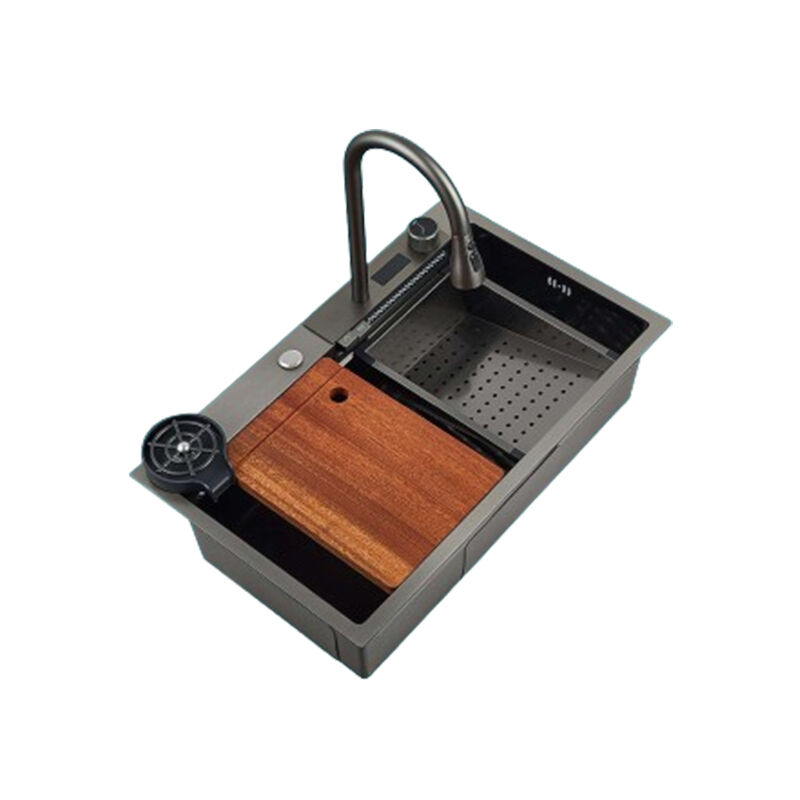 Disnie Handmade Single Bowl Multifunction Kitchen Sink (DKSD-19014-2)