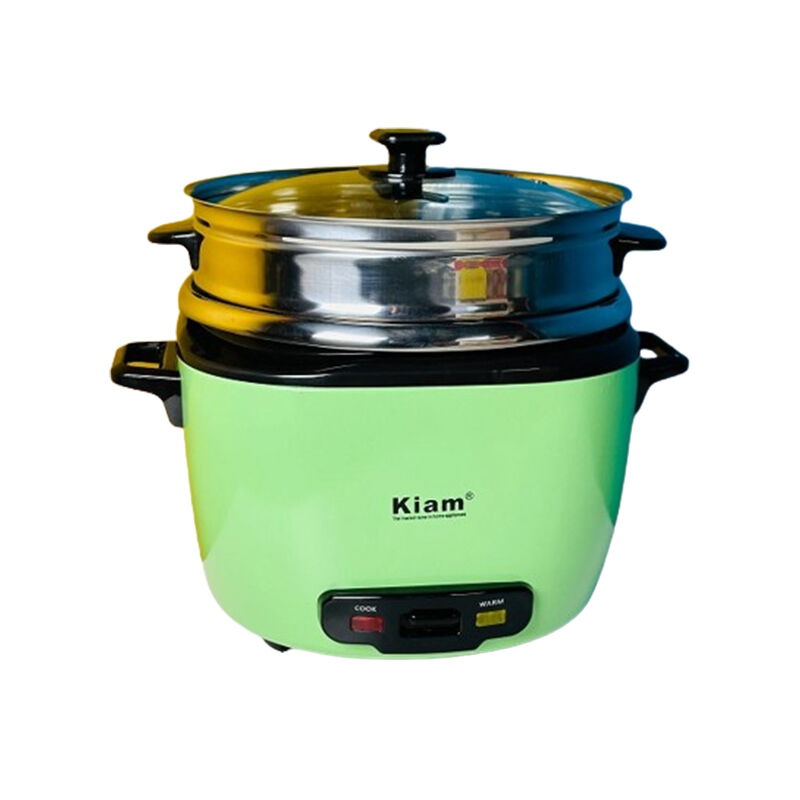 Kiam DRC-9704 2.8L 2 in 1 Drum Rice Cooker - Green