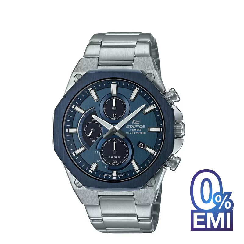 Casio Edifice Sapphire Crystal Solar Powered Analog Men's Watch (EFS-S570DB-2AUDF)