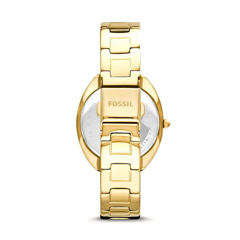 Fossil ES5071 Gabby Three-Hand Date Gold-Tone Stainless Steel Women's Watch