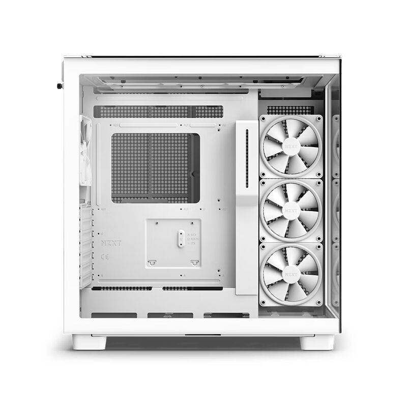 NZXT H Series H9 Elite Edition ATX Mid Tower Desktop Casing (CM-H91EW-01)