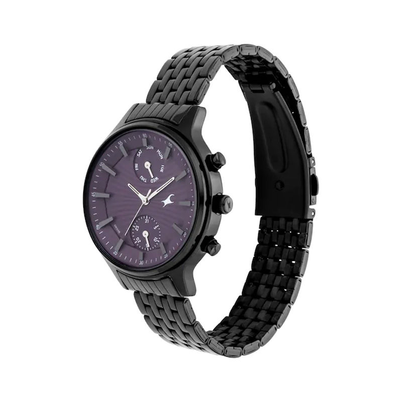 Fastrack X Ananya Panday Ruffles Purple Dial Women’s Watch (6208NM01)