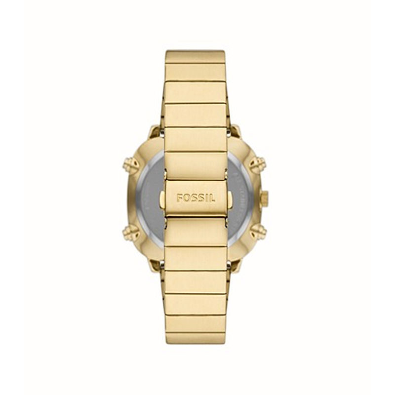 Fossil FS5889 Retro Analog-Digital Gold-Tone Men’s Watch