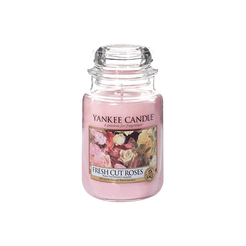 Yankee Candle Fresh Cut Roses Classic Large Jar Scented Candle