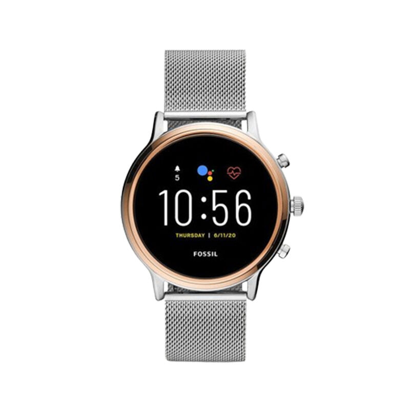 Fossil FTW6061 5th Generation Smart Watch for Women with Two Free Fossil Leather Strap