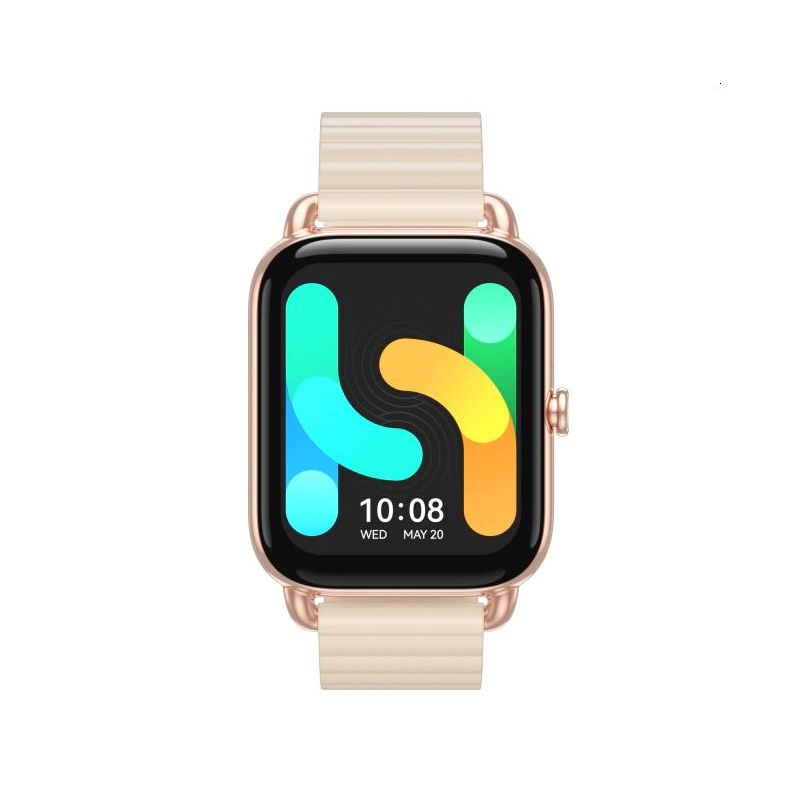 Haylou RS4 Plus Smart Watch (Metal Strap) with Free T-Shirt