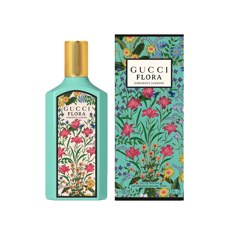 Gucci Flora Gorgeous Jasmine EDP 100ML for Women (3616303048181)