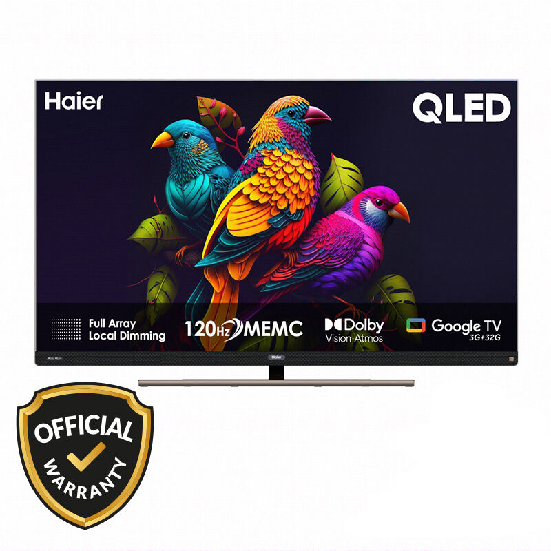 Haier 65 Inch QLED 4K Google TV (H65S900UX)