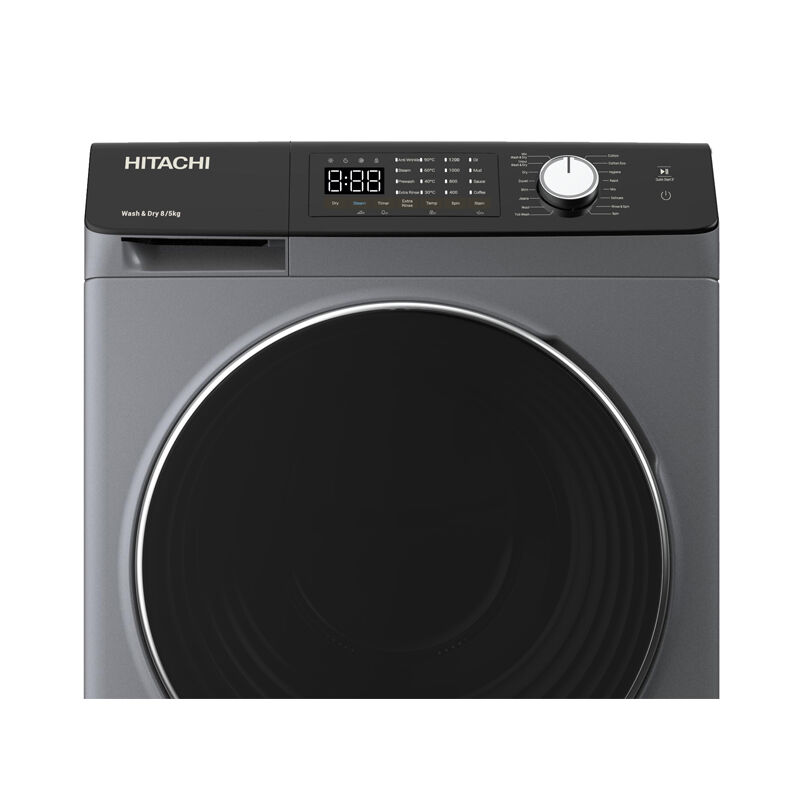 Hitachi Front Loading Inverter Washer Dryer Washing Machine (Wash 8kg/Dry 5kg) (D802HVOS)