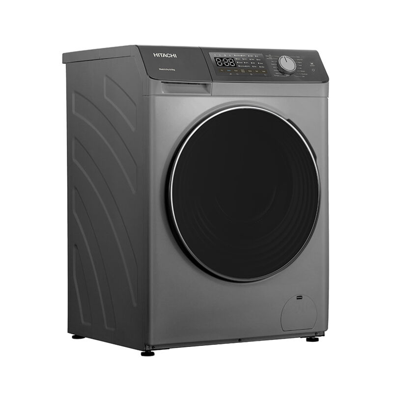 Hitachi Front Loading Inverter Washer Dryer Washing Machine (Wash 8kg/Dry 5kg) (D802HVOS)