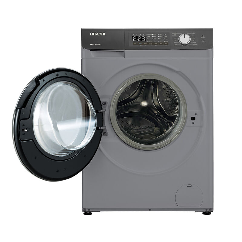 Hitachi Front Loading Inverter Washer Dryer Washing Machine (Wash 8kg/Dry 5kg) (D802HVOS)