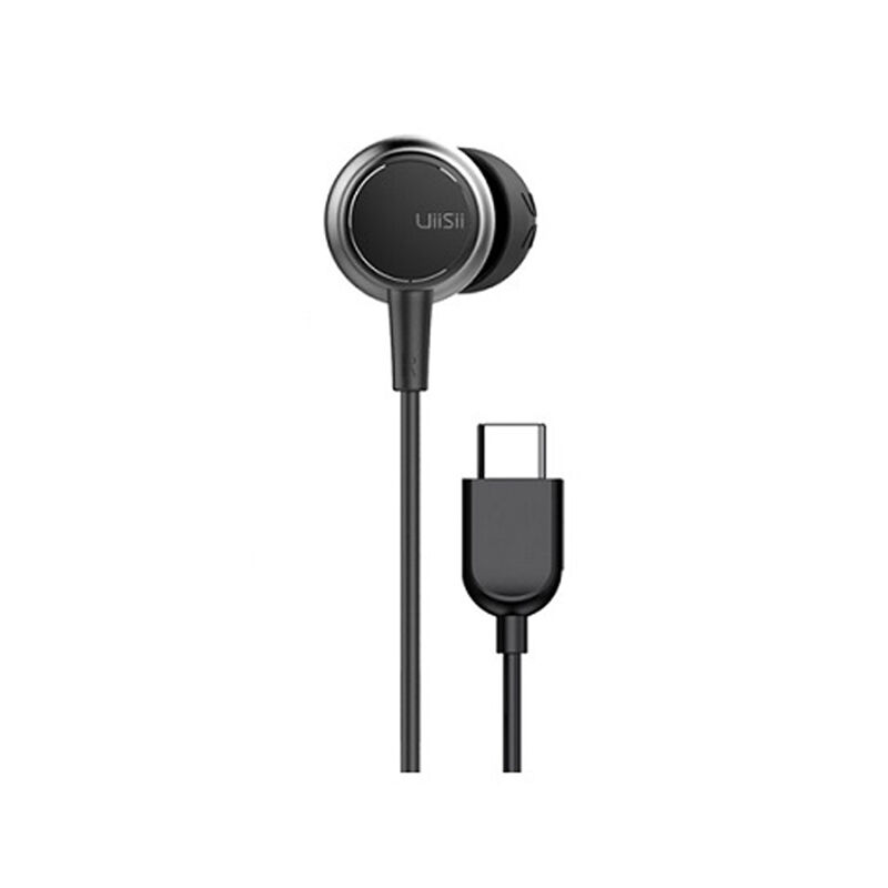 UiiSii HM9C Type-C In-Ear Wired Earphone - Black