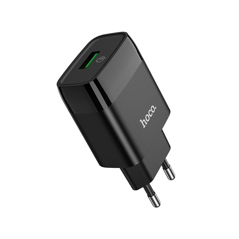 Hoco C72Q 18W Glorious QC3.0 Wall Adapter with Micro USB Cable