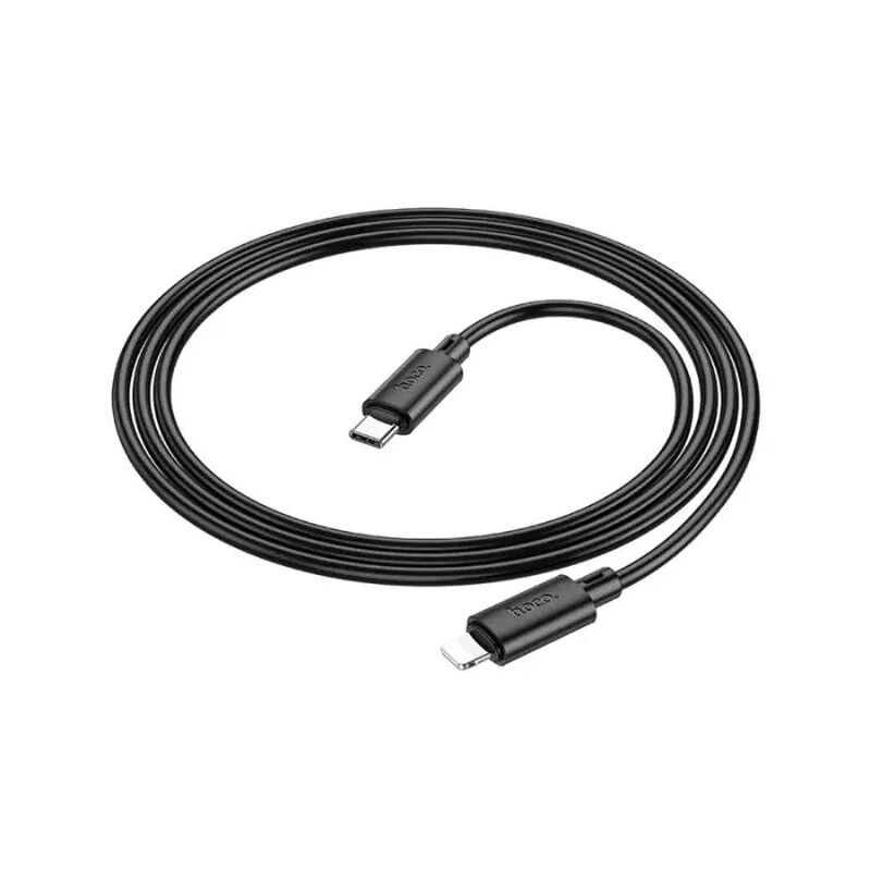 Hoco X88 1M Type-C to Lightning Charging Data Cable - Black