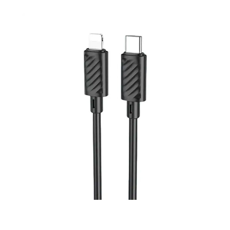 Hoco X88 1M Type-C to Lightning Charging Data Cable - Black