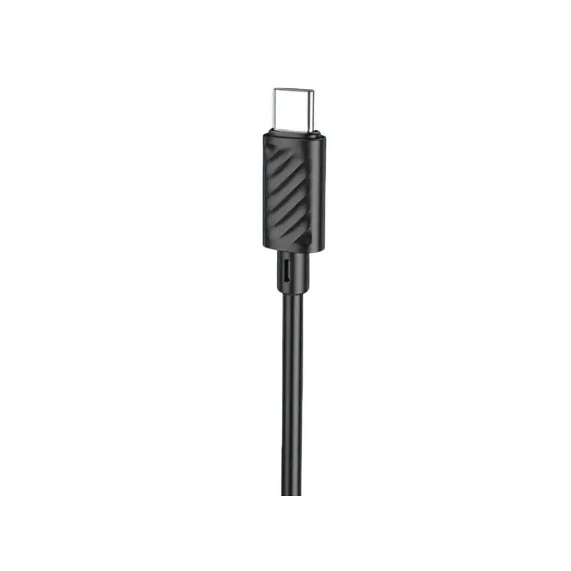 Hoco X88 1M Type-C to Lightning Charging Data Cable - Black