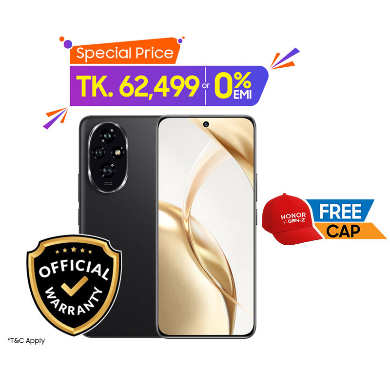 HONOR 200 5G 12GB/512GB with Free Cap