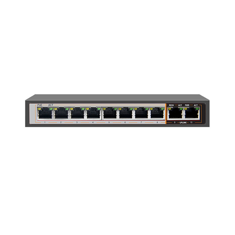 10 port 100Mbps POE switch