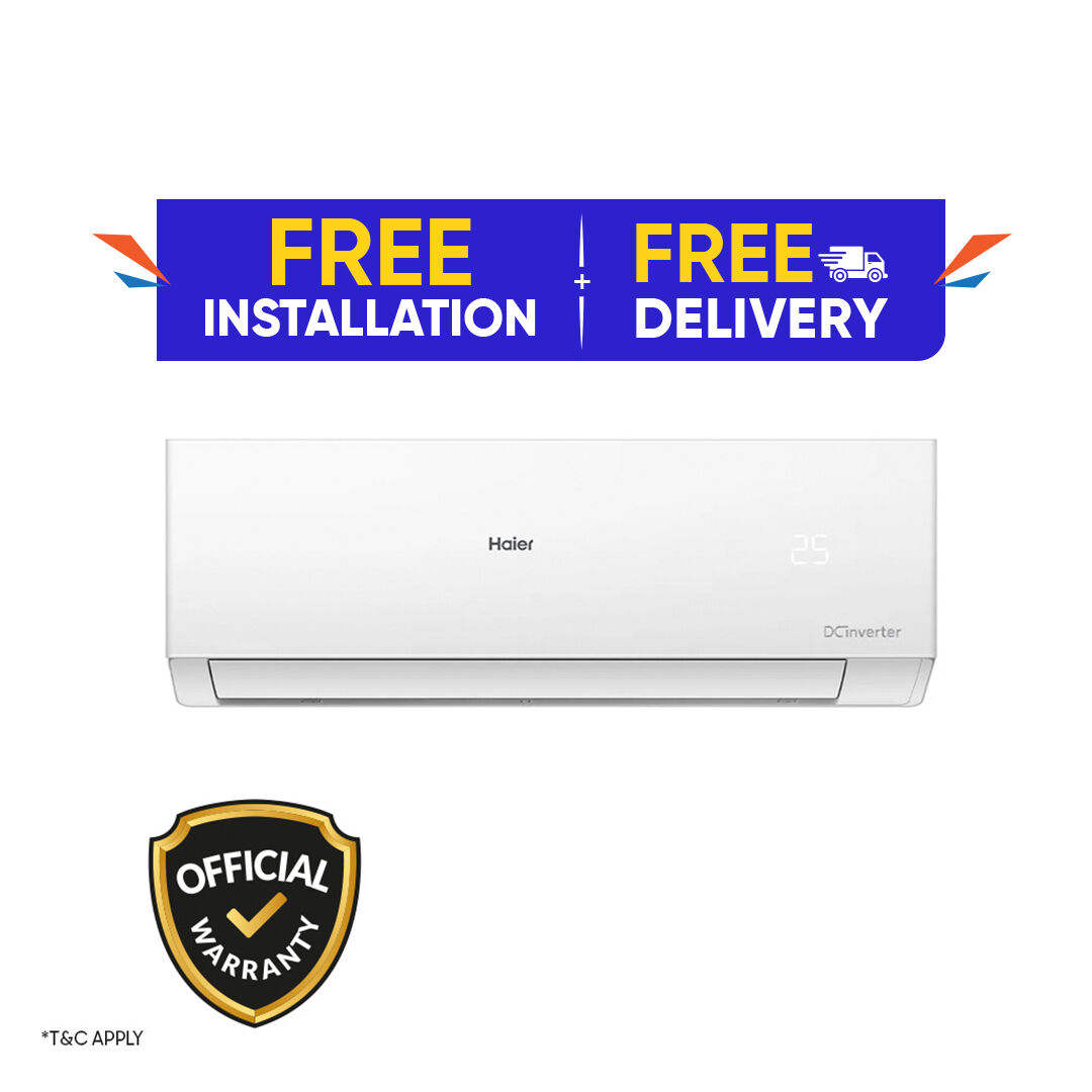 Haier 1.5 Ton CleanCool Inverter Air Conditioner (HSU-18CleanCool)