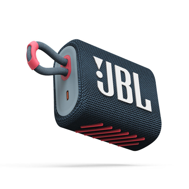 JBL Go 3 Portable Bluetooth Speaker (Blue)