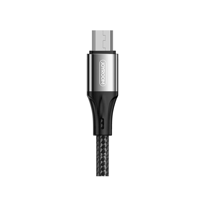 Joyroom N1 Series 3A 1m USB to Micro USB Data Cable - Black