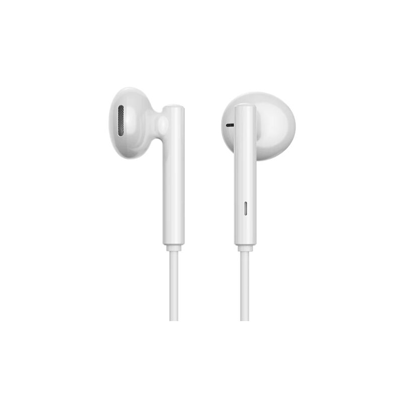 Joyroom JR-EC05 Half-In-Ear Wired Earphone – White