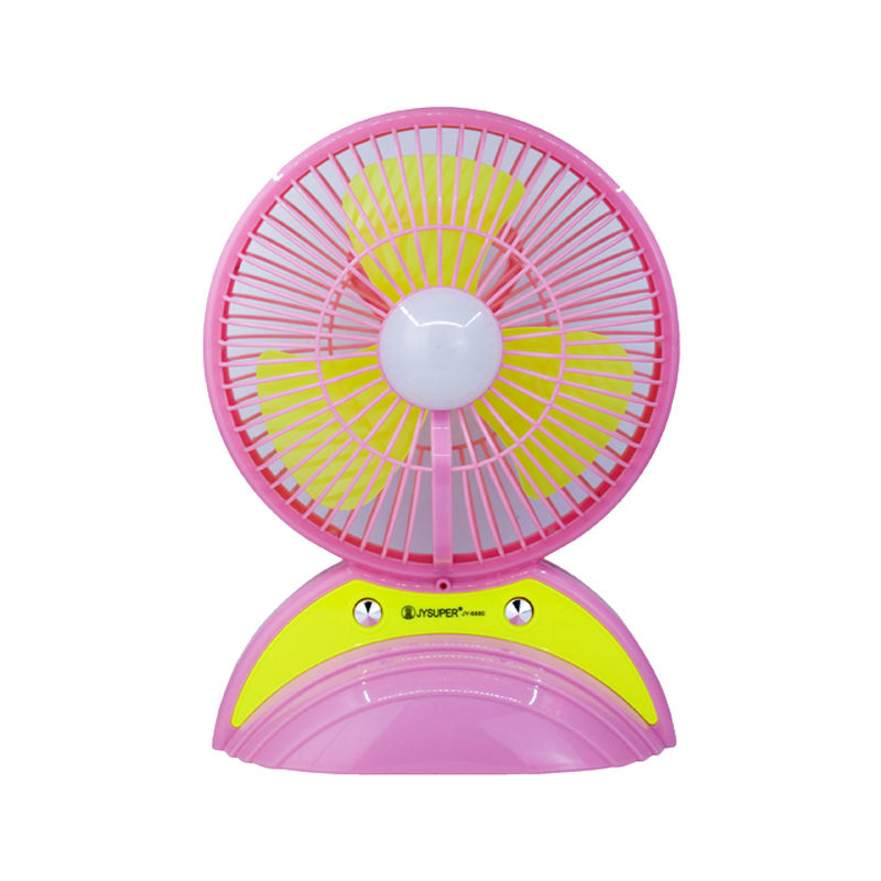 JY Super JY-6880 Portable Mini Fan with LED Light