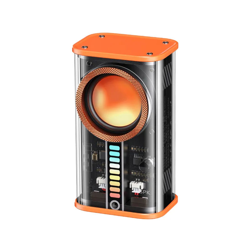 K07 Transparent Mecha Wireless Bluetooth Speaker