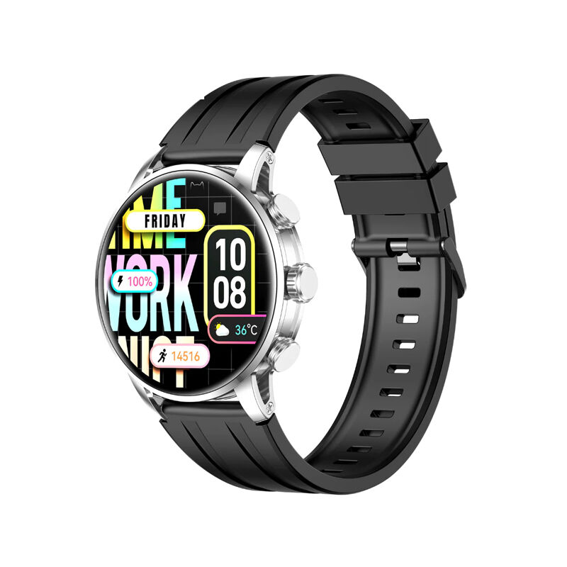 Kieslect Kr2 AMOLED Calling Smart Watch with Free T-Shirt