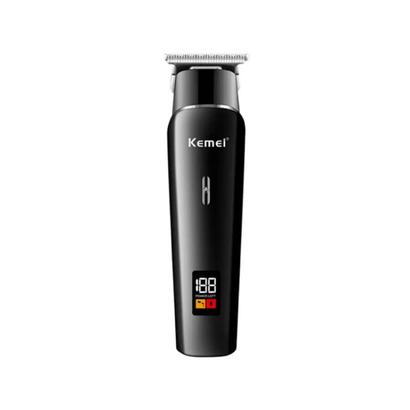 Kemei KM-1113 Hair Clipper and Beard Trimmer for Men - Black
