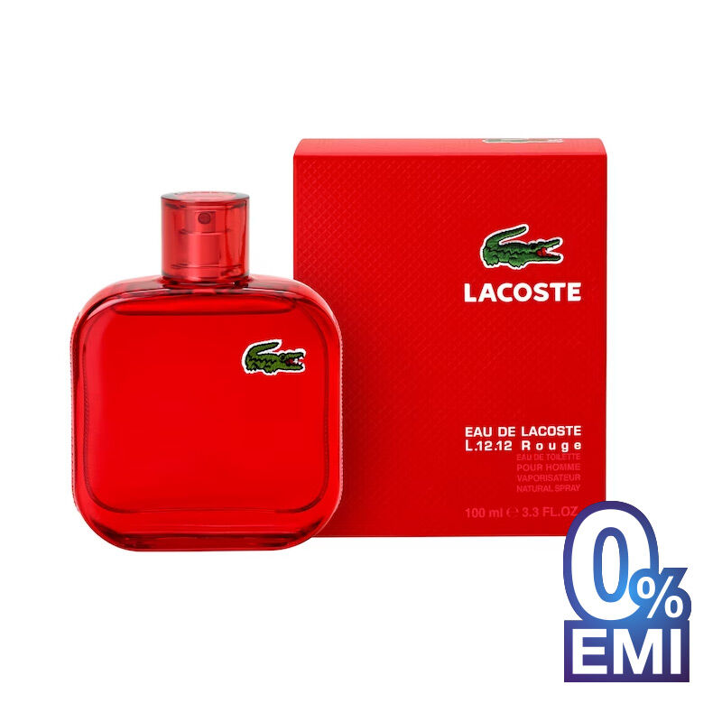 Lacoste Rouge Red EDT 100ml for Men
