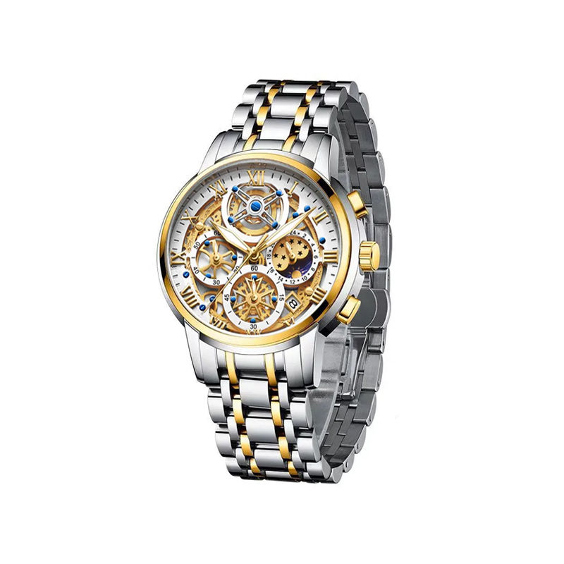 LIGE 8973 Chronograph Luxury Business Men’s Watch 